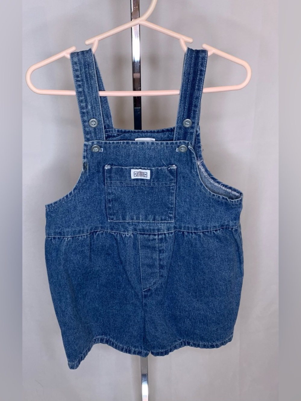 Vintage Arizona Jean Company Denim Overalls Childrens Retro Bibs Coveralls 2T